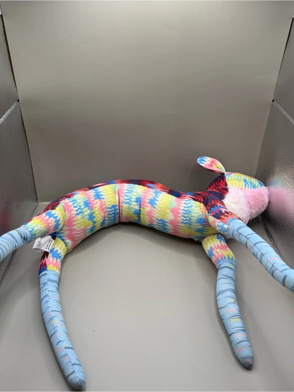 Meow Wolf Bearret Plush Stuffed Animal Bendable Toy Creature Figure